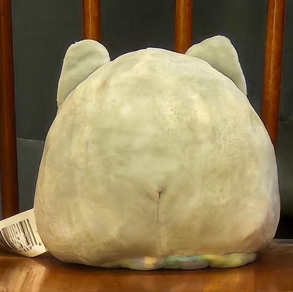 Squishmallow 5" Green Tabby - Picture 4 of 5